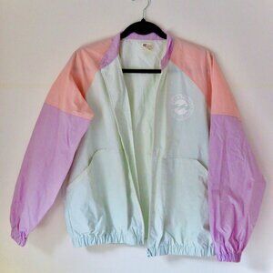 Billabond Retro Girls Whirlwind Windbreaker Sports Jacket - Size Medium